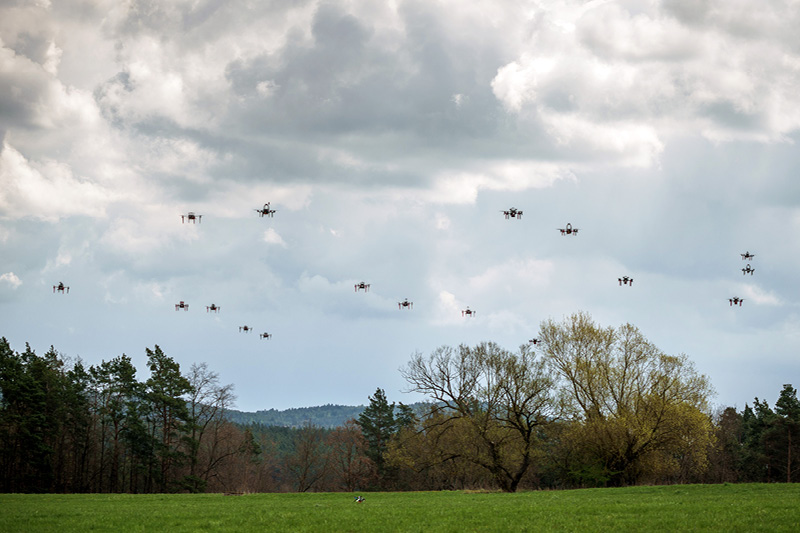 UAV swarm formation