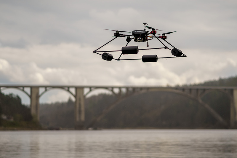 Waterproof drone