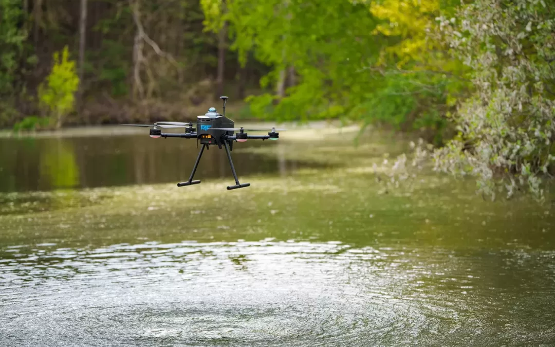 Autonomous Drones for Lake and Pond Management