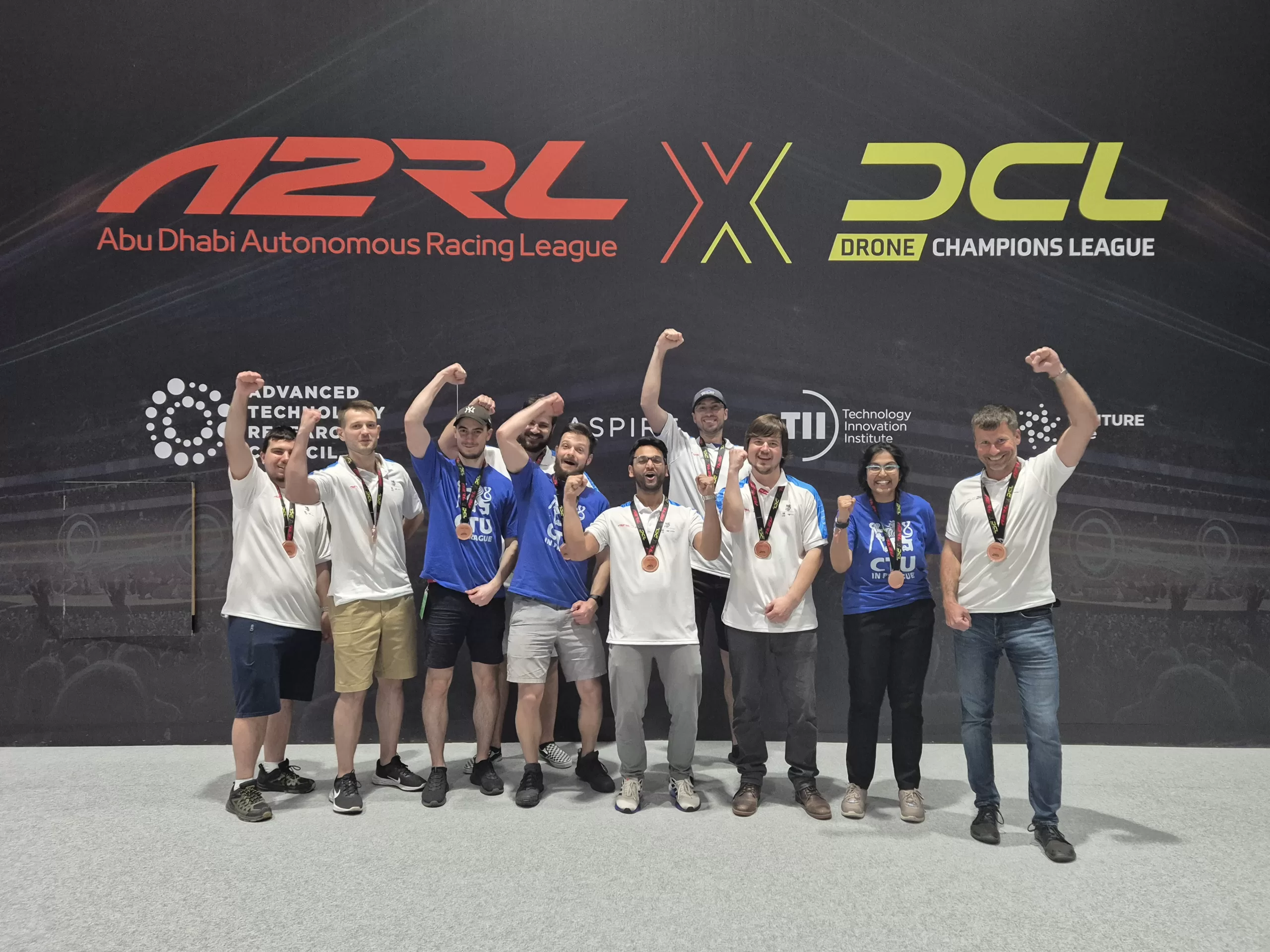 F4F MRS winning team Abu Dhabi 2025