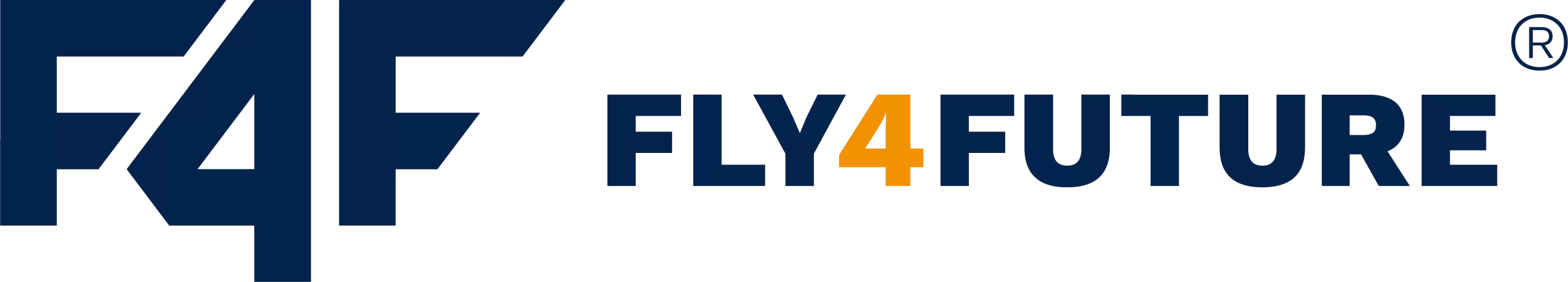 Fly4Future logo full color registered